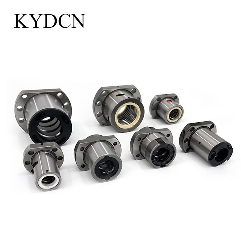 Ball Nut SFU1204 1604 1605 2004 2005 2010 2504 2505 2510 3204 3205 3210 Ballscrew Flange Nut CNC DIY Carving Machine Parts