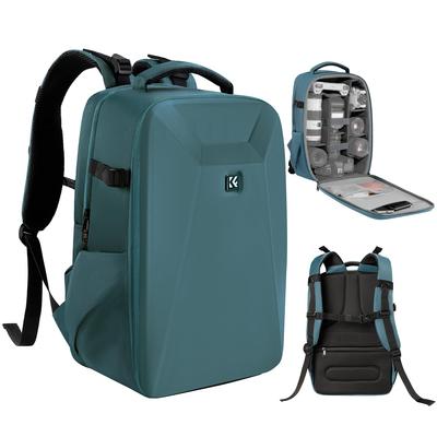 Concept Camera Tas Camera Rugzak Rugzak Grote Capaciteit Stijlvol EVA Schokbestendig 22L 16 Inch PC Opbergruimte Statief Opbergruimte SLR Camera Tas K&F &