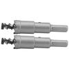 2Sets Hard Alloy Hole Saw Cutter   Drill Bit Cutting Tool High Efficiency for Hole Opening