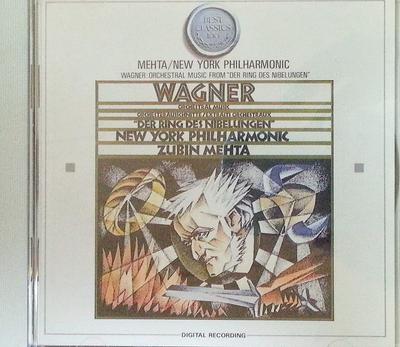 CD RICHARD WAGNER - Wagner: Orchestral Music Collection 30DC730 CBS/Sony 1986 Japan Classical Used