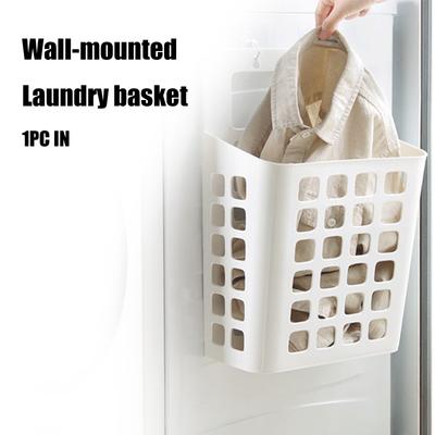 Household Dirty Clothes Basket Dirty Clothes Storage Basket Dirty Clothes Basket Wall-mounted Bathroom Toilet Wall-mounted Laundry Basket