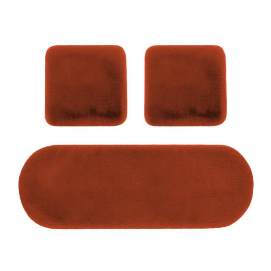 Zosilnený plyšový súprava vankúšov do auta Protišmykový dizajn Odvádza vlhkosť Jednoduchá inštalácia Mäkké nadýchané poťahy predných zadných sedadiel