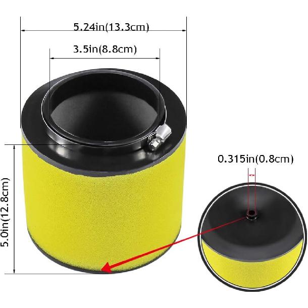 Air Filter Foreman 500 17254-HN1-000 For Honda Foreman 500 Rubicon 500 TRX500F TRX500FA TRX500FM Rancher 420 TRX420 TRX420FA1 Rincon 650 TRX650FA