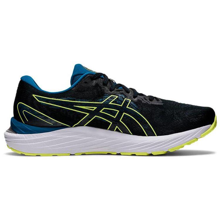 Asics Gel Cumulus 23 Black Glow Yellow Men Sneakers 1011B012-016