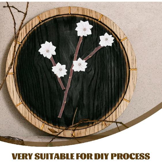 COHEALI 50pcs Natural Wooden Log Branches & Sticks for Decoration