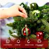 New Hand-painted Grinch Electroplated Plastic 6cm 12pcs/24pcs Christmas Ball Set Christmas Tree Pendant