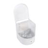 600ML vit ABS automatisk sensor tvåldispenser vägg automatisk dispenser
