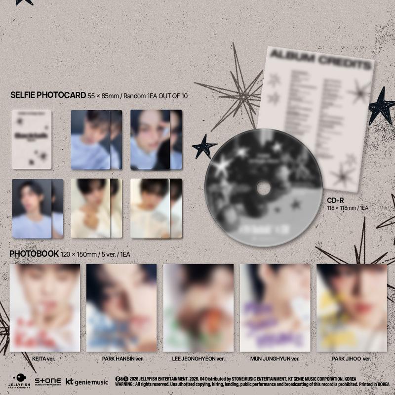 [PRE ORDER] EVNNE – 1st Single Album Backtalk Digipack Ver.
