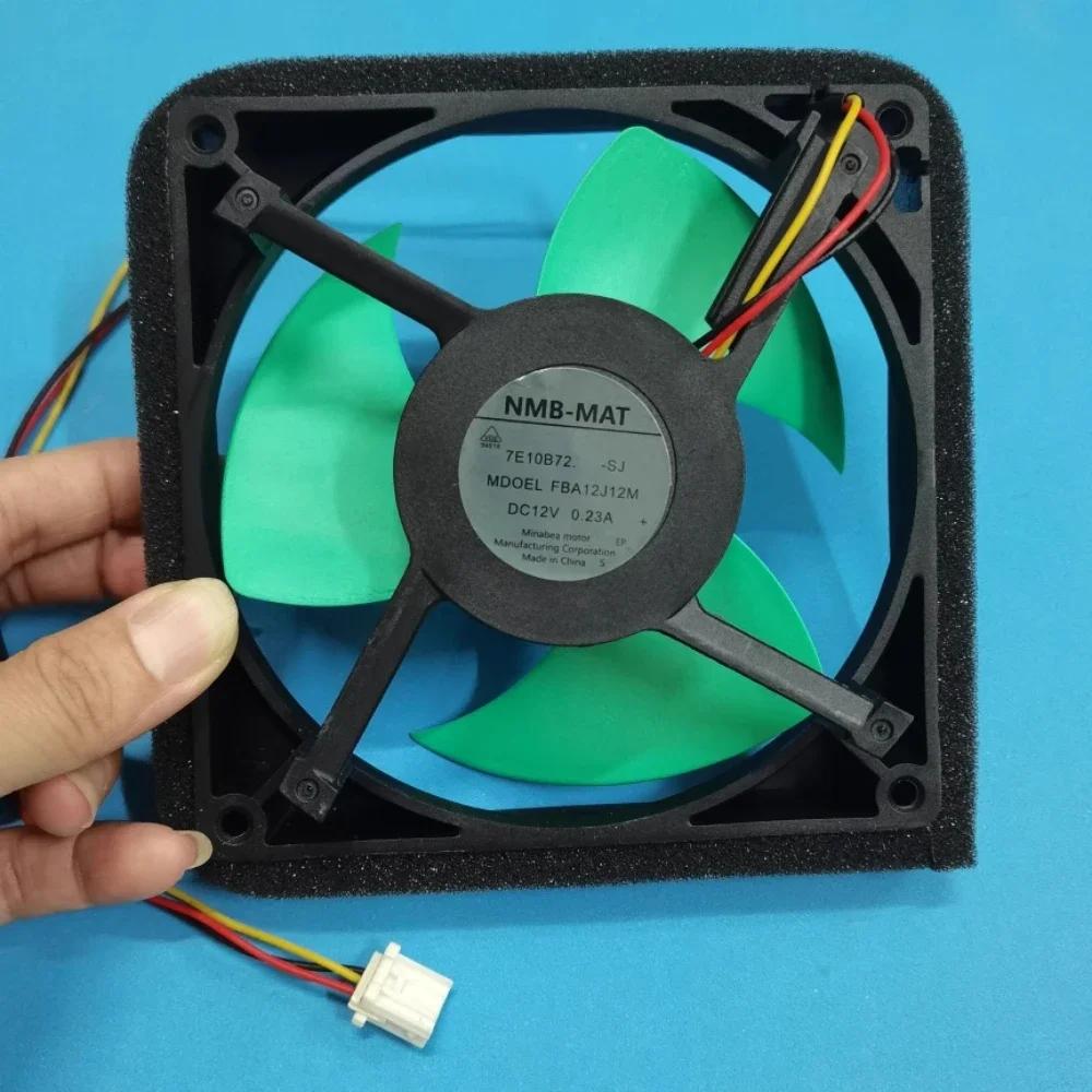NMB FBA12J15V FBA12J12M Refrigerator Cooling Fan NMB-MAT DC12V 0.23A 115V 0.28A 2.5CM for Panasonic Haier Sharp Freezer FBA12J12M