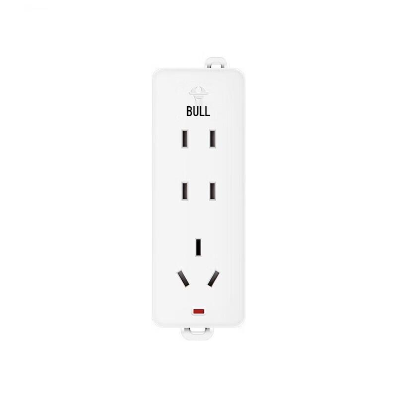 BULL GN-101A Self-Wiring 3-Outlet Socket
