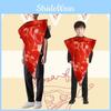Halloween Parentchild Pizza Costume Funny Cosplay Outfit For Masquerade Party