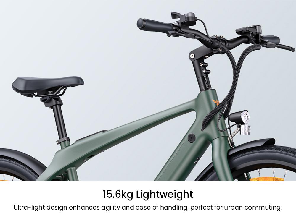 ENGWE MapFour N1 Air Electric Bike, 250W Motor, 36V 10Ah Battery, 700*38C Spoke Tires, 25km/h Max Speed