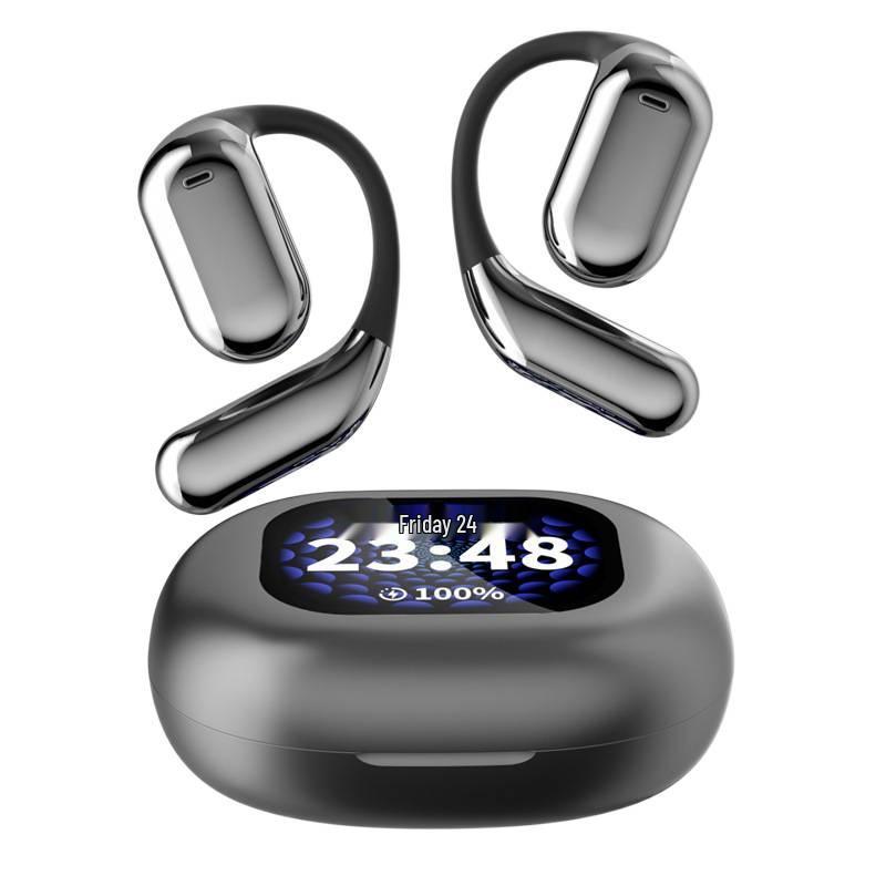 Jinanda LCD Screen Bluetooth Sports Headphones with AI Translation