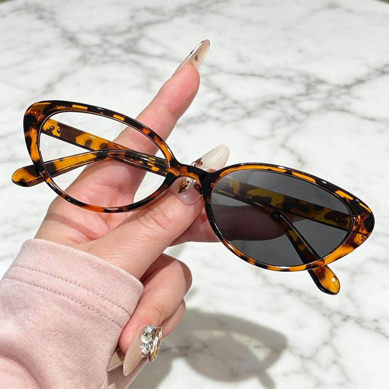 New Trendy Photochromic Reading Glasses Women Fashion Cat Eye Frame Presbyopia Eyewear Men Color Changing Far Sight Eyeglasses