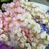 5 Stems Hyacinth Artificial Flowers Multicolor Silk Petal Simulation Snapdragon Flowers Floral Arrangement Simulated Flower