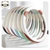 New Bear Cartoon Ear Full Leather Car Steering Wheel Cover Ultra Thin Antislip