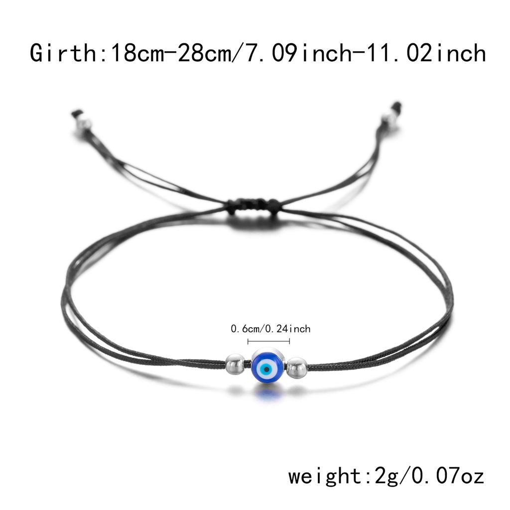 Nuovo Design 10 Stili Corda Rossa Portafortuna Occhio Blu Braccialetti per Donne Braccialetti Intrecciati Fatti a Mano per Coppie Amuleti Gioielli di Amicizia