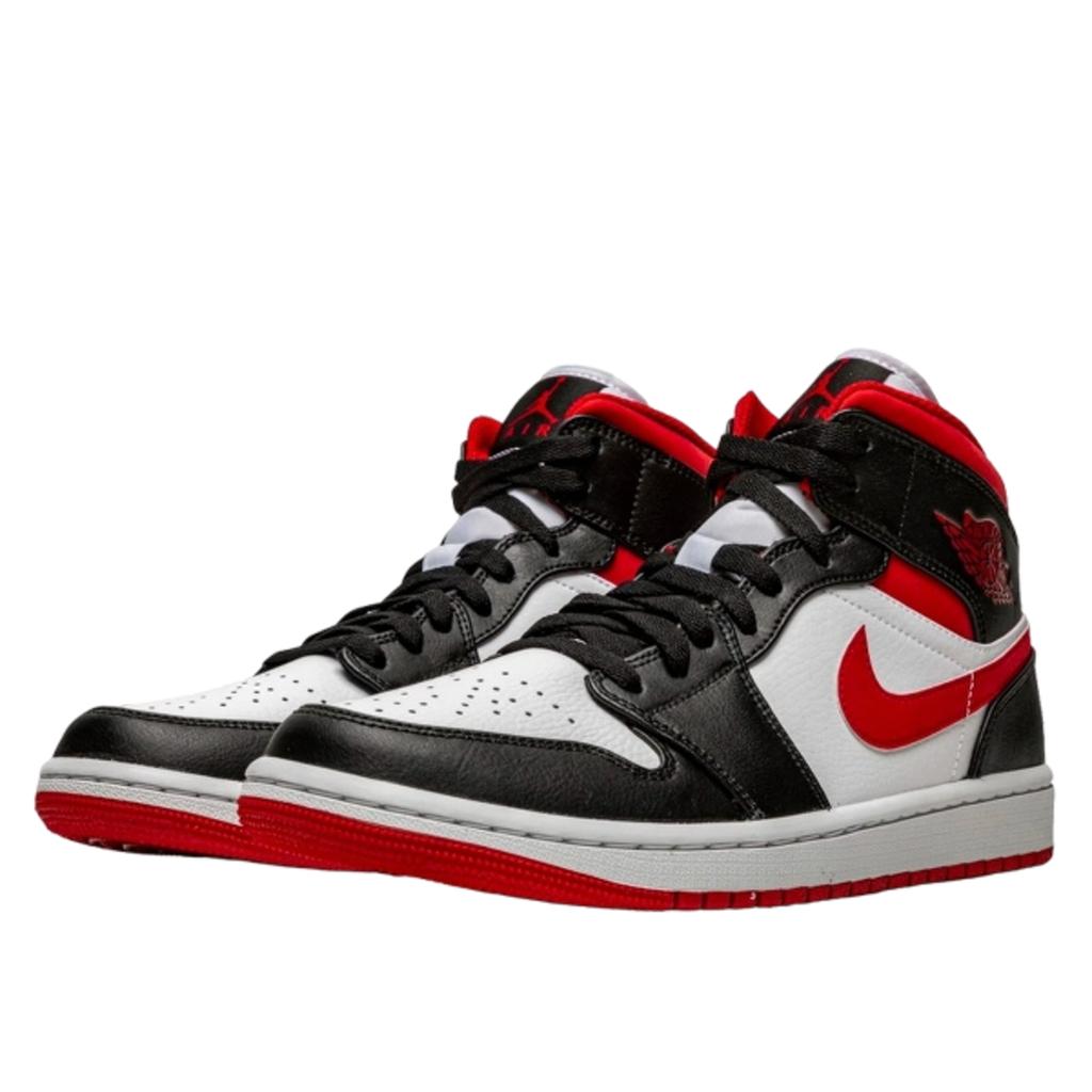 Air Jordan 1 Mid Gym Red Black White