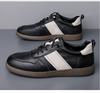 Luxury Brand Genuine Leather Men Muller Shoes Trend Casual Flat Designer Male Outdoor Sneakers Non-slip Vulcanized Shoes