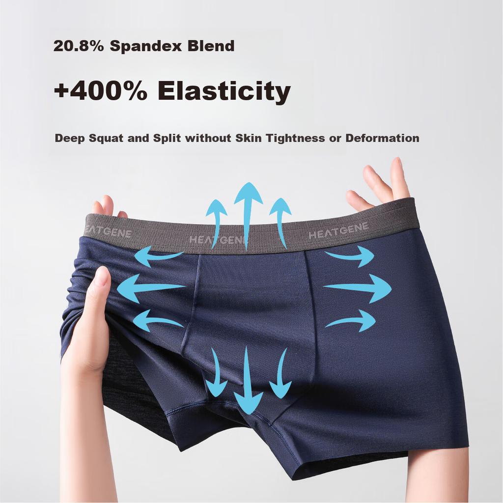 Yuejili Ultra-Fine 100-Pack Men's Underwear, Lenzing Modal Seamless 7A Antibacterial Boxer Briefs, High-Quality Gift, Summer Breathable