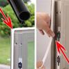 10m Joint Fenêtre Caoutchouc,Type O Caoutchouc Joint de Porte,Convient pour Une Fente Intérieure de 5-7mm(Noir)