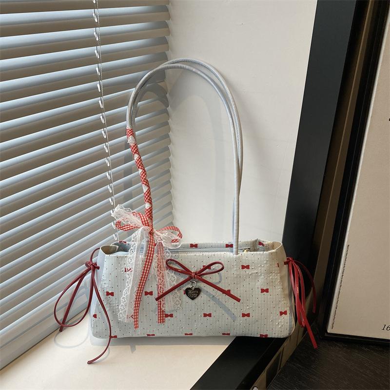 Summer Popular Pleated Bag Large Capacity 2025 New Versatile Casual Shoulder Bag Commuter Handbag Women