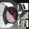 Boîtier+Bracelet pour Samsung Galaxy Watch 7 6 5 4 40mm 44mm Bracelet en Silicone Film Protecteur d'Écran en Verre Trempé Housse Bumper