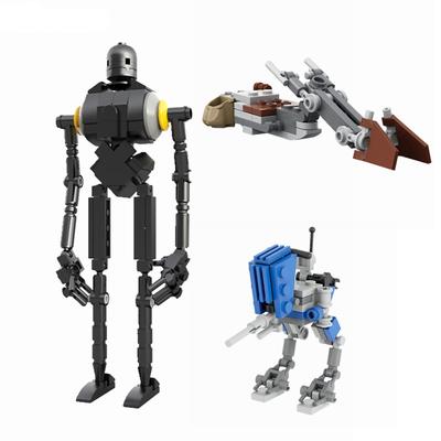 MOC Žvaigždžių karai Motociklas K2S Robotų figūrėlės Modelio konstravimo kaladėlės Žaislai Vaikams Mergaitėms Dovanos PASIDARYK pats