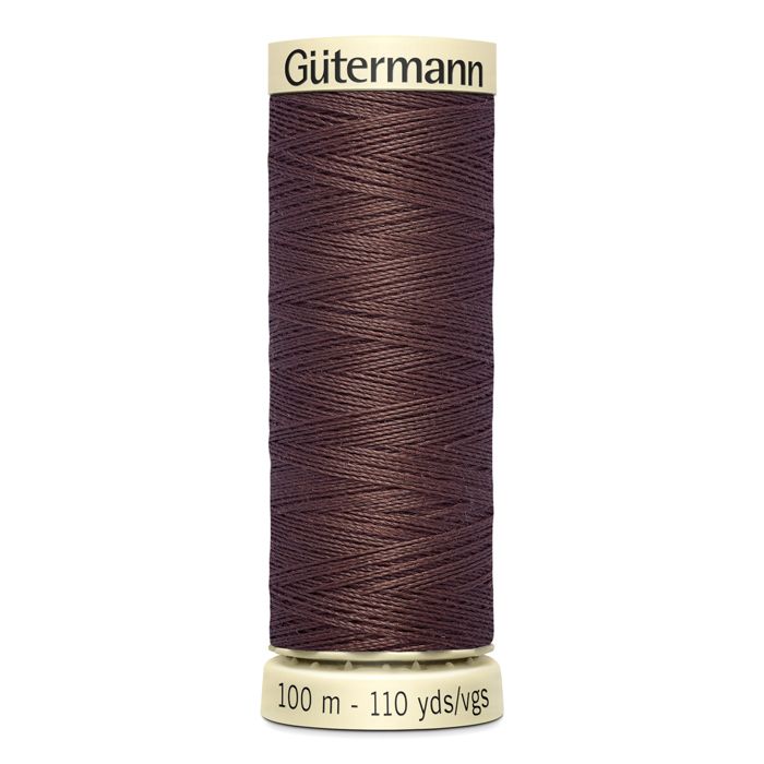Sewing Thread 100% Polyester Gutermann 1 Spool - Att 446 - Light Brown