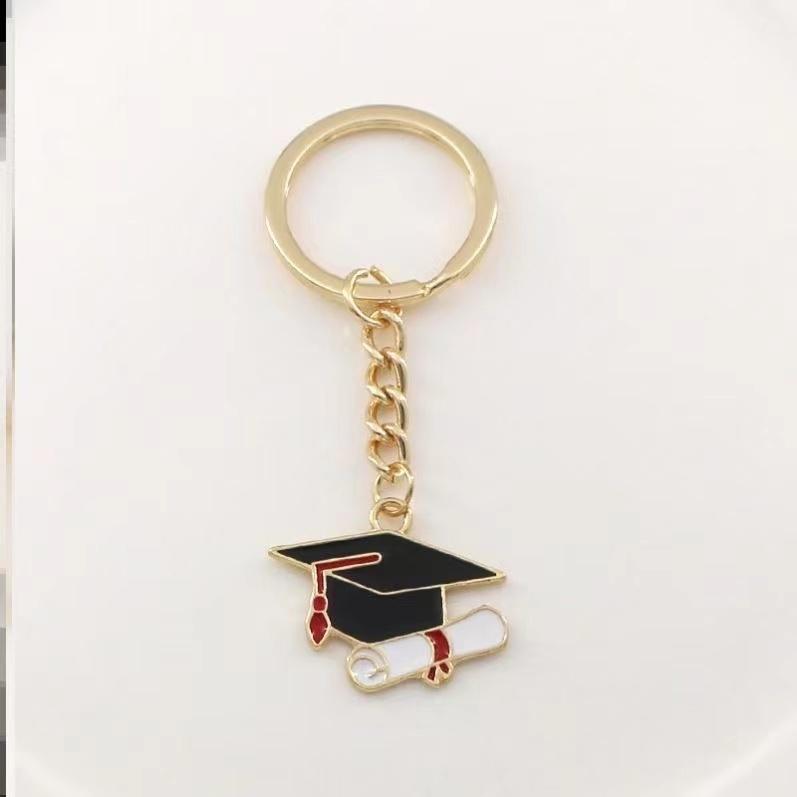 

Cute Water Drop Metal Keychain Pendant, Decorative Key Ring Charm for Bags & Keys