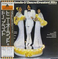 

LP Record TONY ORLANDO & DAWN - Greatest Hits IES80691 Arista Japan Obi Rock Used