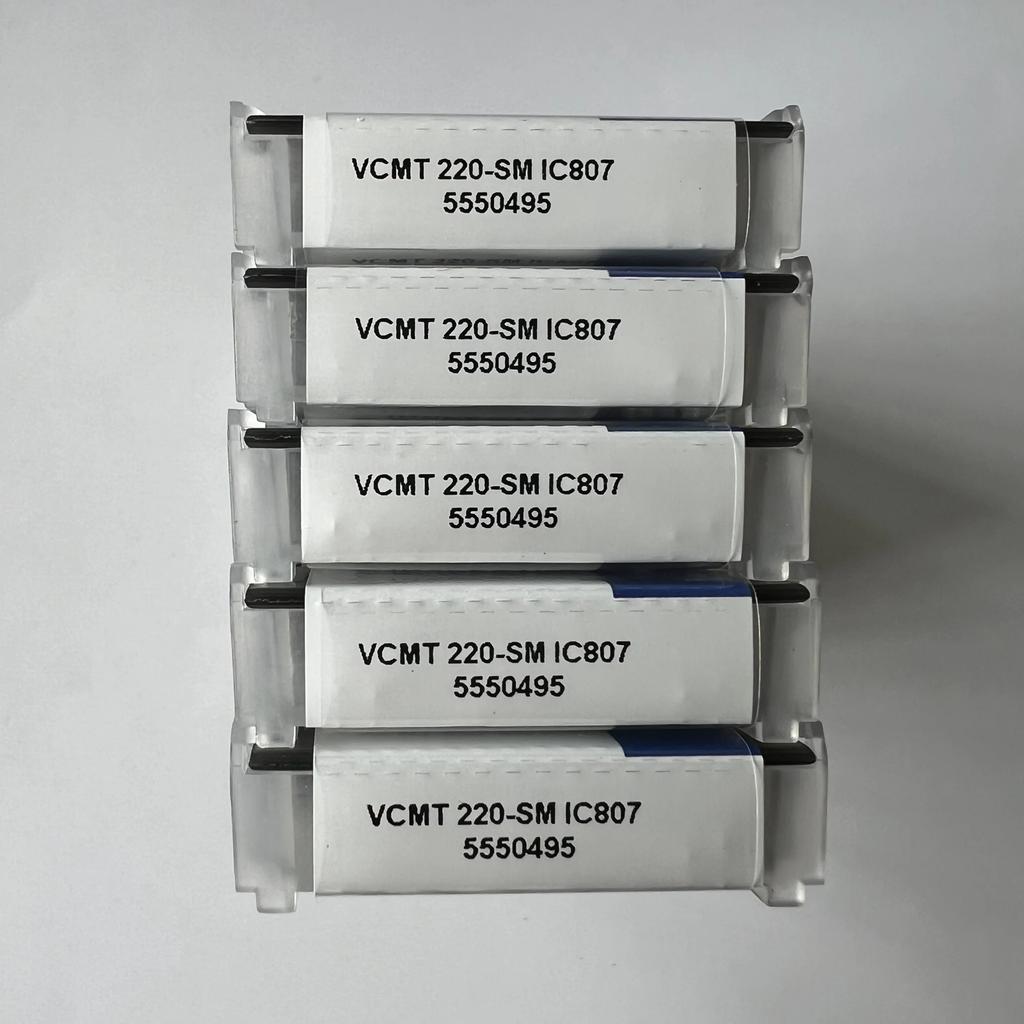 ISCAR / VCMT110302-SM IC807 / Industrial indexable Carbide Inserts 10 Pcs