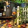Resin Garden Light Outdoor Decorative Landscape Lawn House Stake Lighting for Yard Patio Walkway