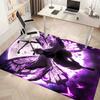 Demon Slayer Shinobu Kocho Printed Absorbent Washable Carpet, Non-Slip Bathroom Mats, Kitchen Rugs, Yoga Mat,Living Room Entrance, Camping Picnic Rugs