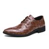 Fashion High Quality Brand Men's Leather Casual Shoes High-end Banquet Pointed Dress Shoes Formal Suit Office Men's Business Shoes