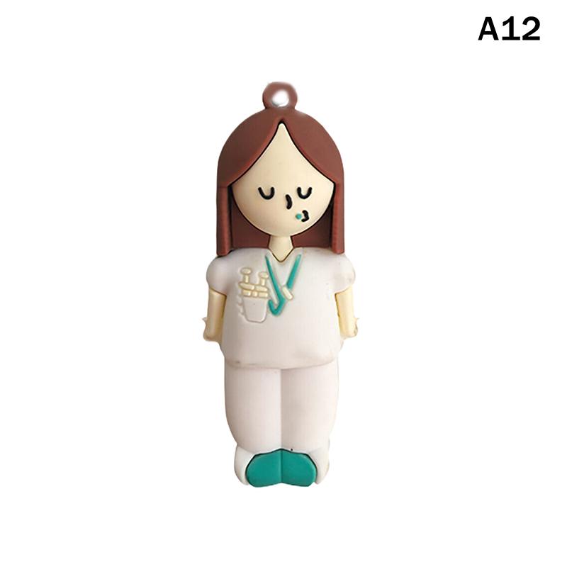 Niedliche Cartoon-Form Medizinische Ampullenflaschenöffner Krankenschwester Arzt Spezial Gummi Spritzenschneider Flaschenöffner Multifunktional