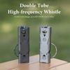 Double Pipe Whistle Pendant Keychain High Decibel Portable Outdoor Survival Emergency Camping Tool Multifunction 1Pc