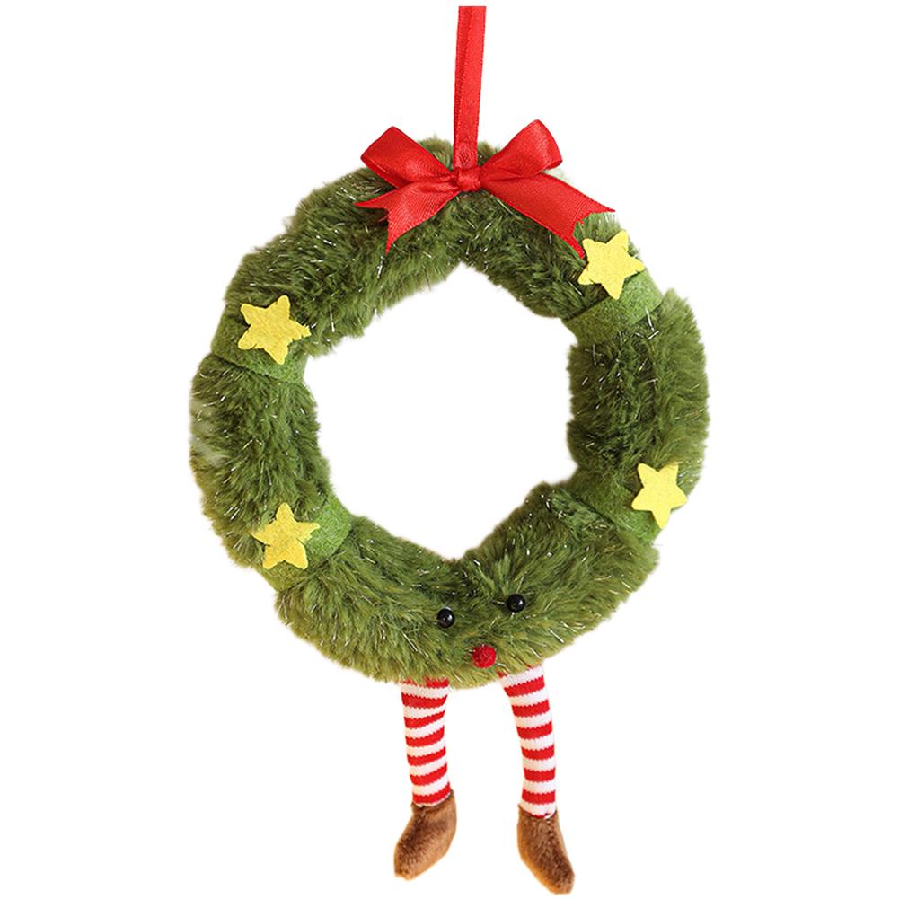 Праздничные Мероприятия Плюшевое Рождественское Украшение Очаровательное Сезонное Украшение Рождественское Украшение Акцент для Домашней Вечеринки Очаровательные Украшения