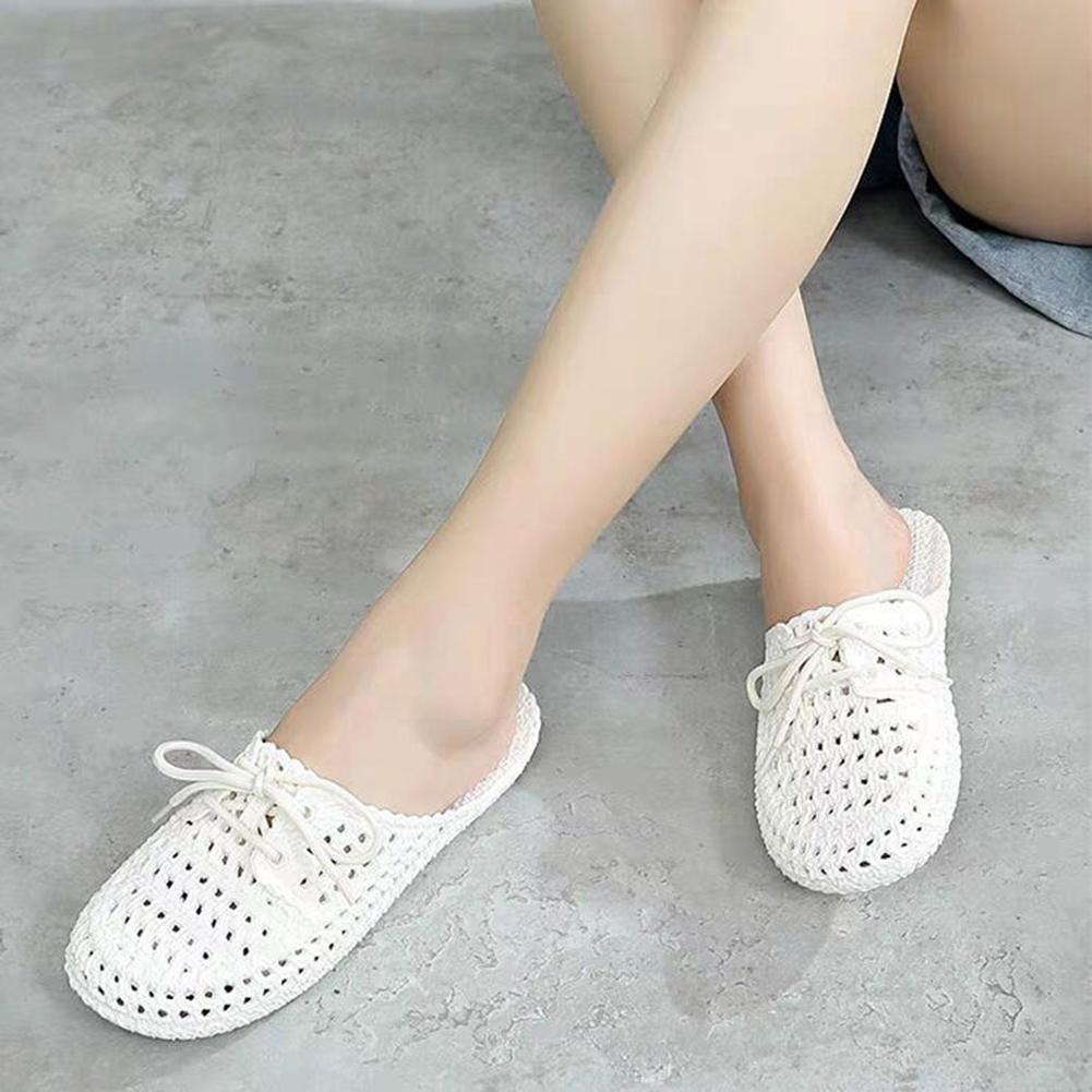 

Новые пляжные повседневные сандалии и тапочки женские полые дырки обувь для дома и улицы ленивая мода студенческая обувь 41 белый