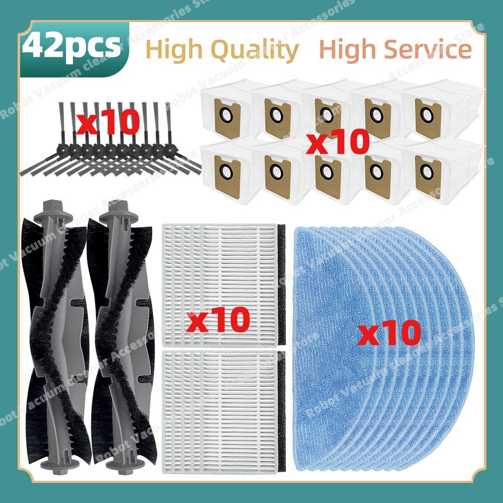 Compatible For ( ECOVACS YEEDI Y1 PLUS / Y1 PRO PLUS ) Parts Main Side Brush Hepa Filter Mop Cloth Dust Bag Accessories