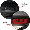 ABS Red Window Lift Switch Button Panel Trim For Ford Ranger Everest 15-22