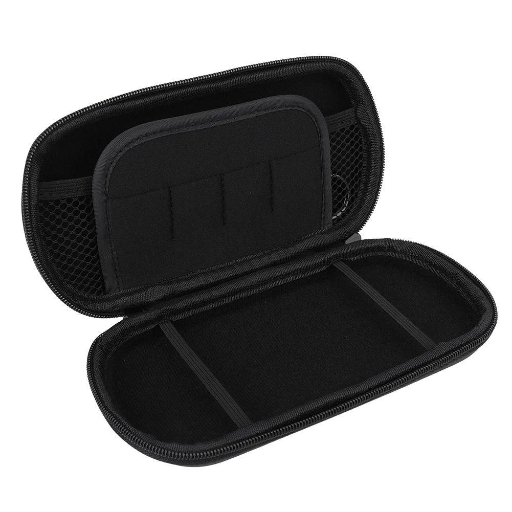 EVA Hard Carrying Case for Trimui Smart Pro Handheld Game Console Hardshell Case with Tempered Glass Film Portable Carrying Bag