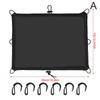 Waterproof Elastic Motorcycle Luggage Cover Cargo Net Helmet Holder Tail Bag Oil Tank Cover 6 Hooks Motor Motorcycle Accessories