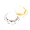 1Pc Women Belly Dance Hairpin Coins Tassels Gypsy Headband Indian Dance Performance Clothing Accessories Head Chain