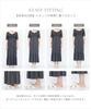 Dress with Integrated Night Short Long with and Grayish Blue [Two Hatch] One-piece Bra, Sleeves, Length, Non-wired, Cups, Maternity, Nursing, Pre-