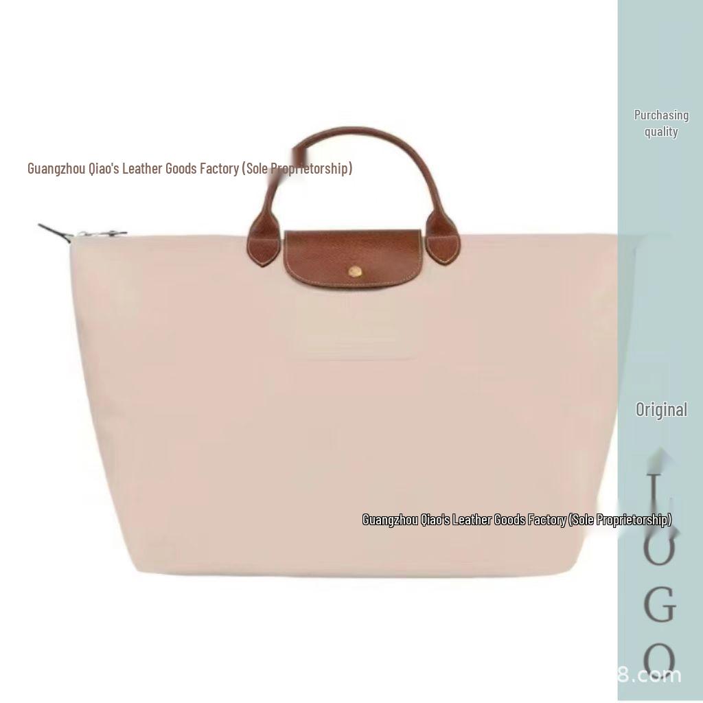 Wysokiej jakości Wodoodporna Torba Tote z Nylonu z Wkładką Smoka - Unisex Duża Pojemność Torba Podręczna na Ramię i na Krzyż