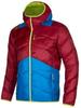 Jacket La Sportiva Pinnacle Down Jacket Sangria Electric Blue