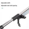 Stainless Steel Agricultural Floor Rake for Grass and Leaves