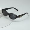 Trendy Cat Eye Sunglasses For Women UV Protection High End Letters V Design Personalized Fashion 77115