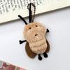 Keychain Pendant Soft Fluffy Muscular Cockroach Charm Key Chain Multi-Functional Key Holder Stress Relief Decompression Toy Keys Bags Car Decoration